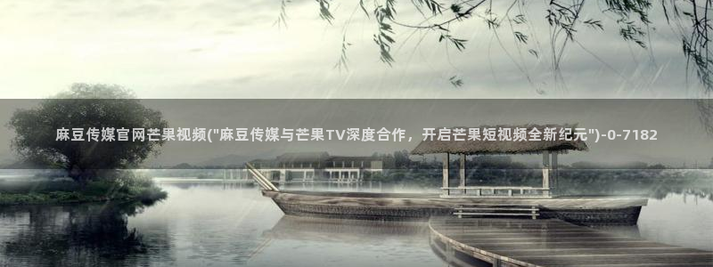 麻豆高口碑视频